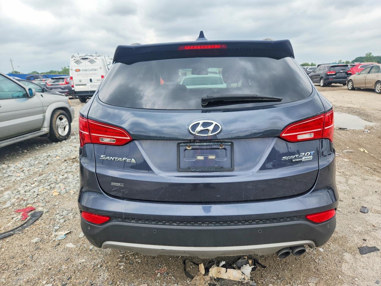 2015 Hyundai Santa Fe Sport 2.0t Black vin: 5XYZWDLA3FG261112
