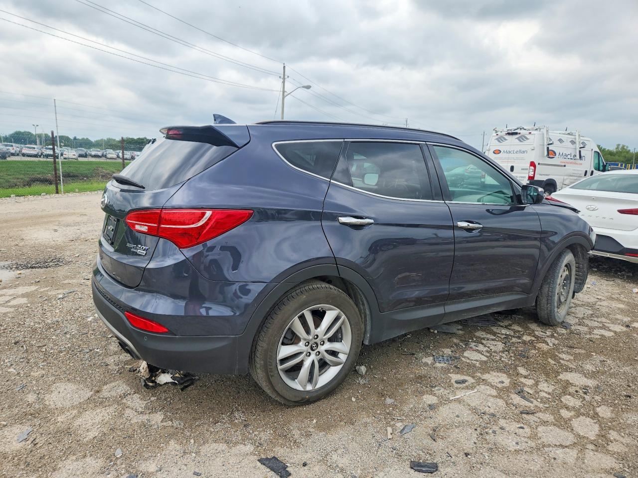 2015 Hyundai Santa Fe Sport 2.0t Black vin: 5XYZWDLA3FG261112