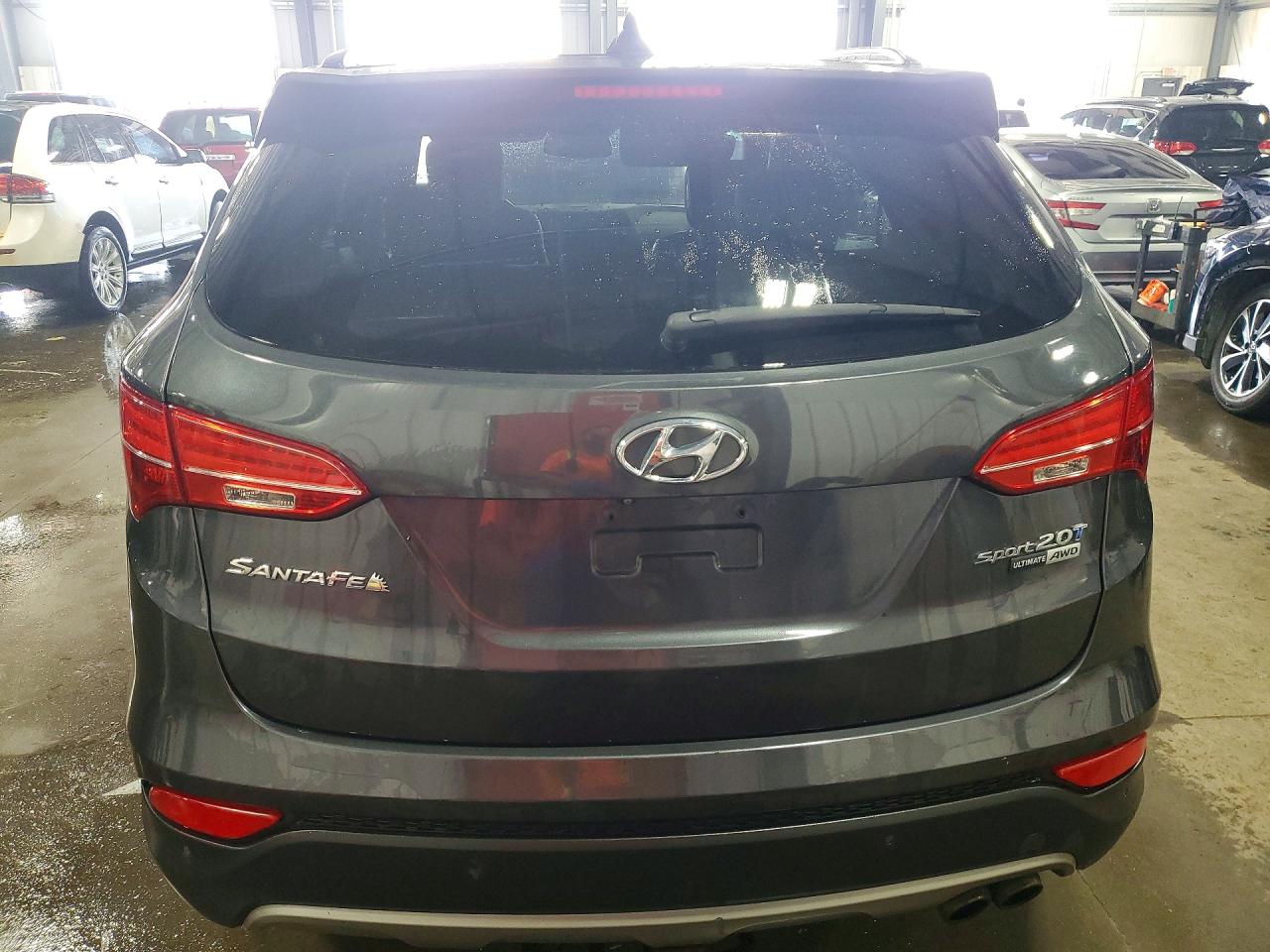 2015 Hyundai Santa Fe Sport 2.0t Gray vin: 5XYZWDLA3FG262776