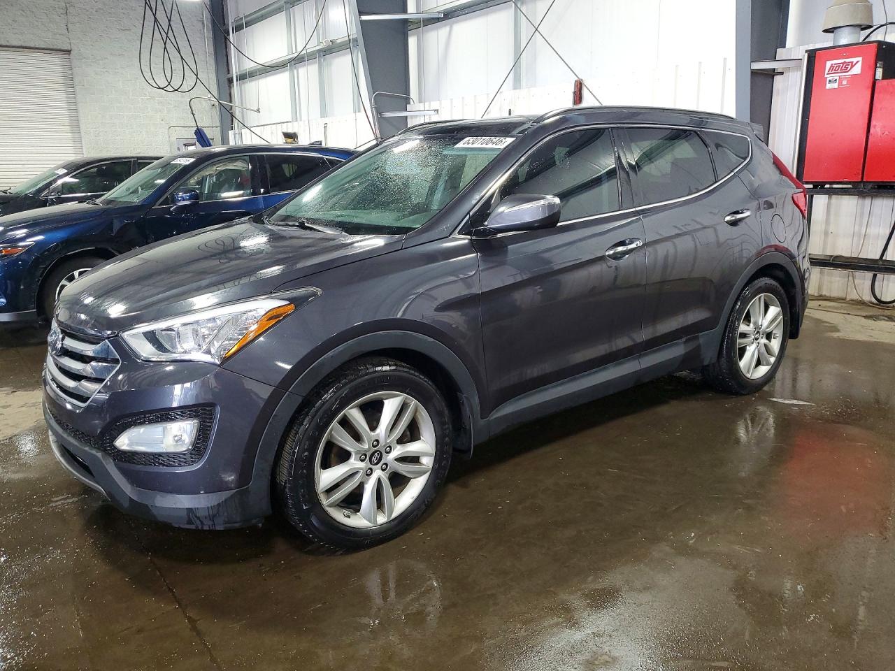 2015 Hyundai Santa Fe Sport 2.0t Gray vin: 5XYZWDLA3FG262776