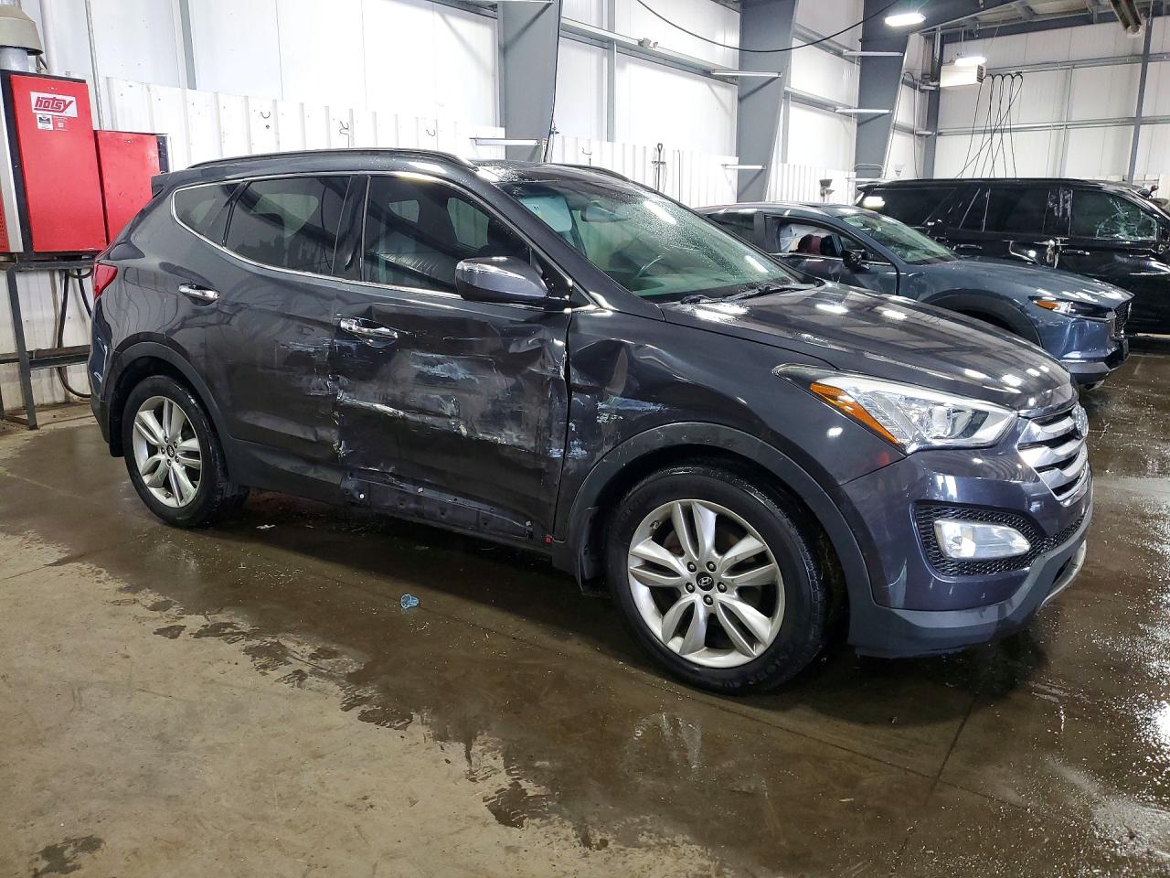 2015 Hyundai Santa Fe Sport 2.0t Gray vin: 5XYZWDLA3FG262776