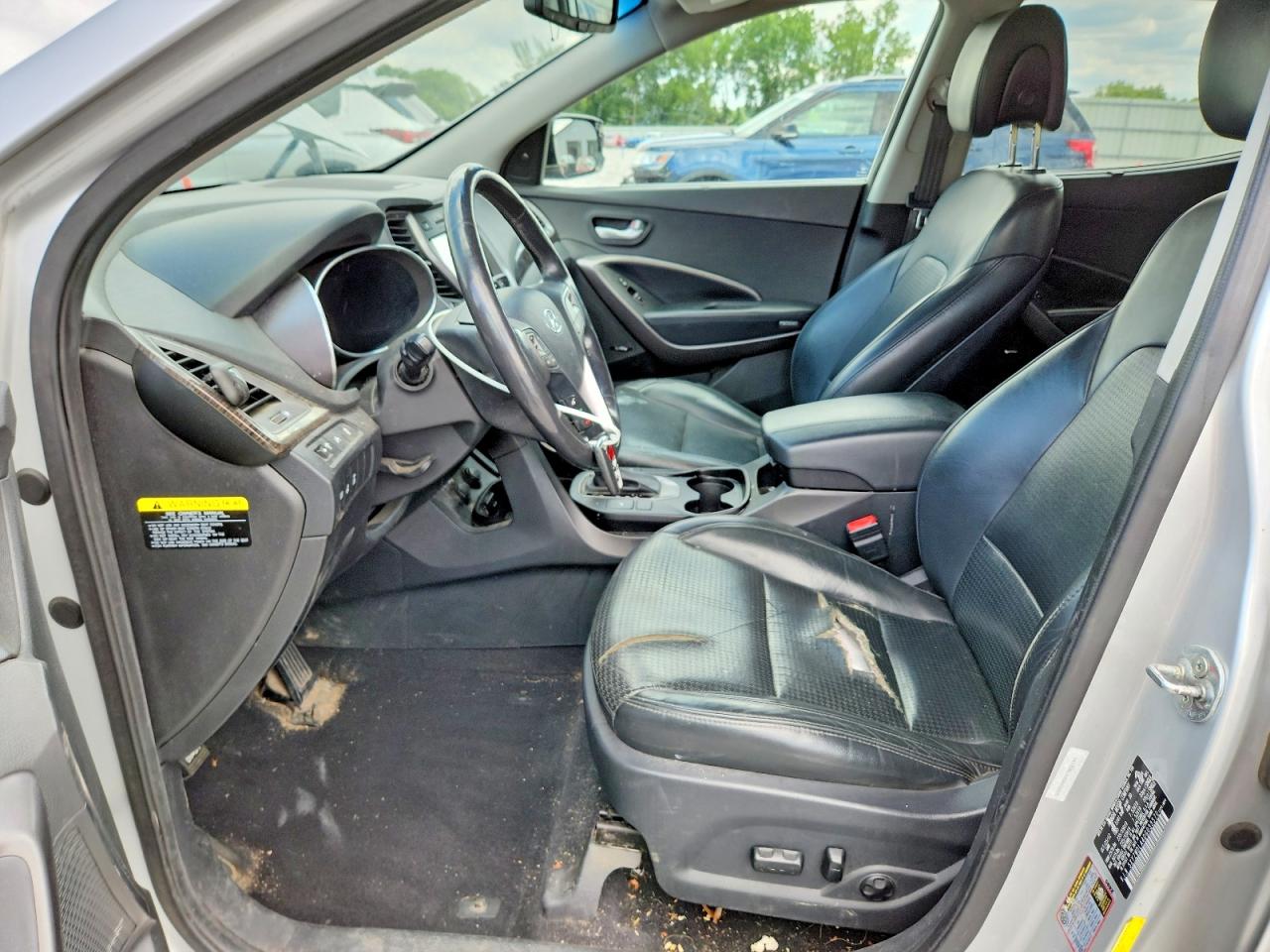 2013 Hyundai Santa Fe Sport 2.0t Silver vin: 5XYZWDLA4DG033570