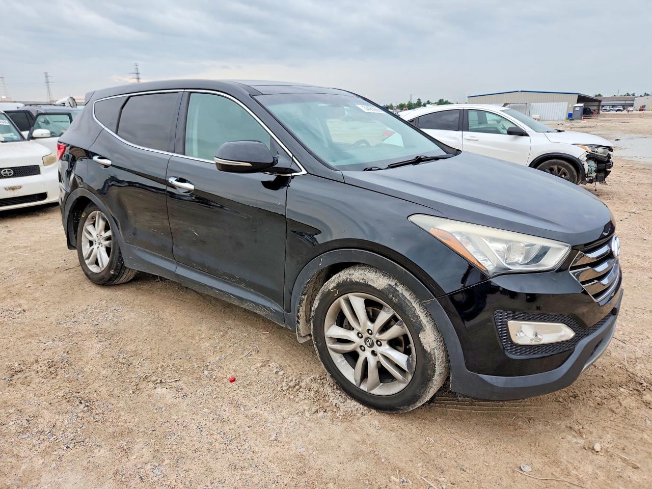 2013 Hyundai Santa Fe Sport 2.0t Black vin: 5XYZWDLA4DG042043