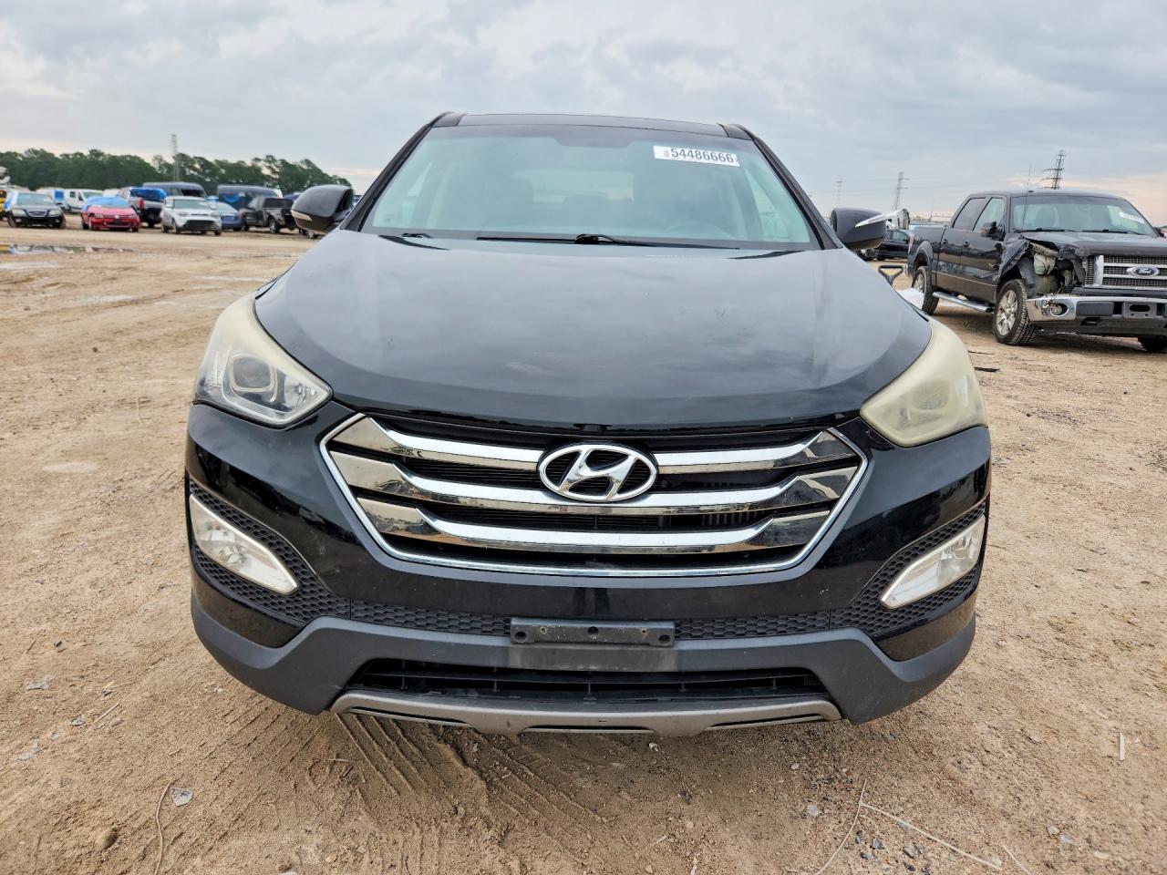 2013 Hyundai Santa Fe Sport 2.0t Black vin: 5XYZWDLA4DG042043