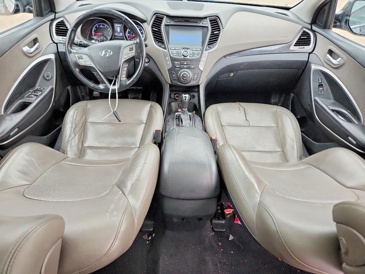 2013 Hyundai Santa Fe Sport 2.0t Black vin: 5XYZWDLA4DG042043