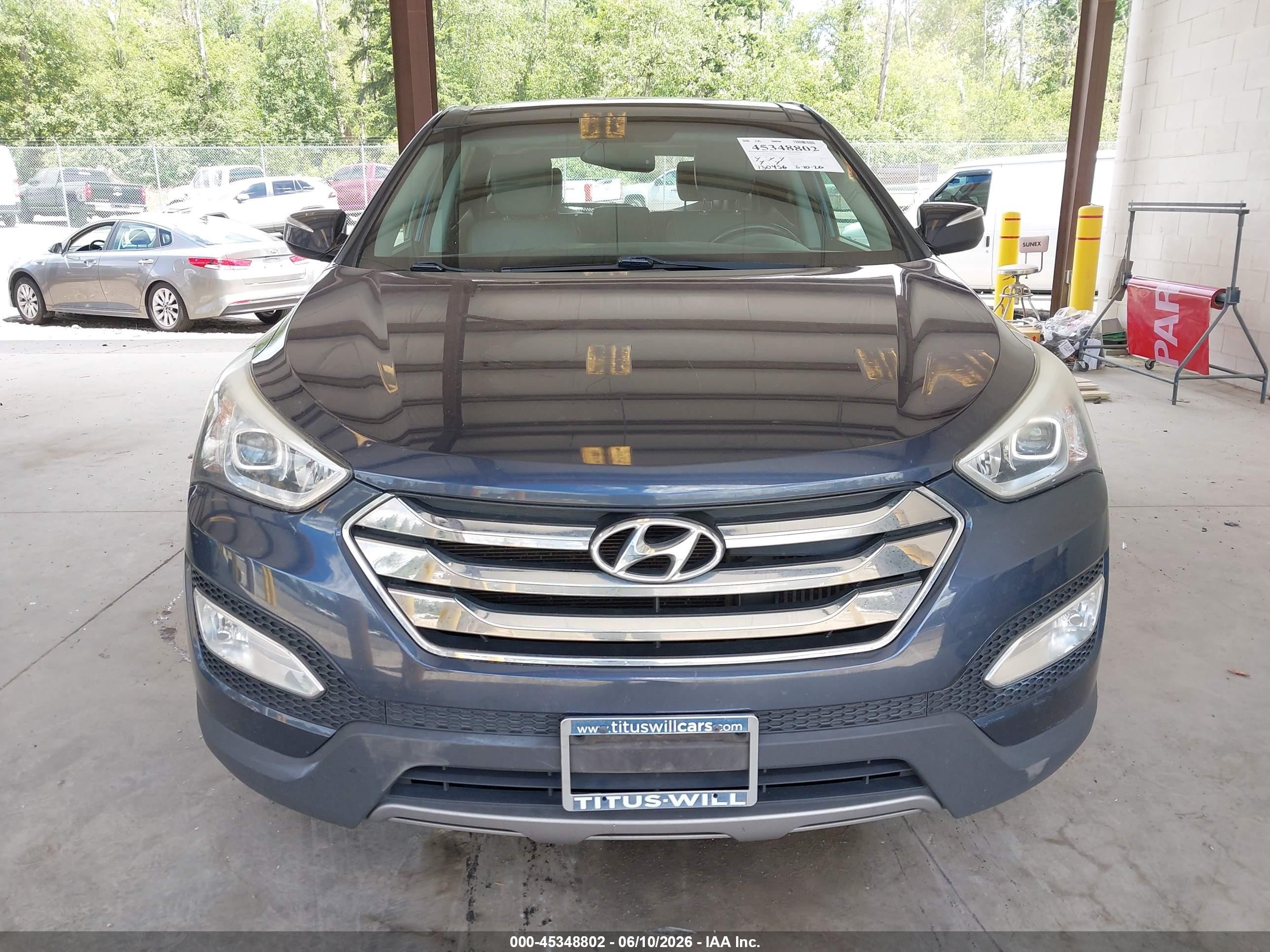 2013 Hyundai Santa Fe Sport 2.0t Black vin: 5XYZWDLA4DG046092