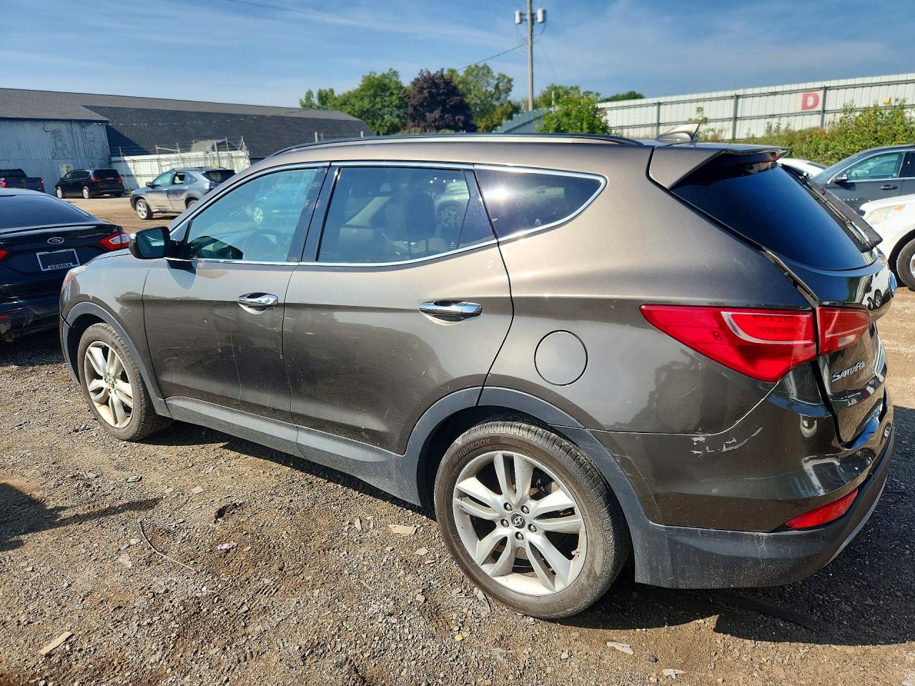 2014 Hyundai Santa Fe Sport 2.0t Silver vin: 5XYZWDLA4EG212225