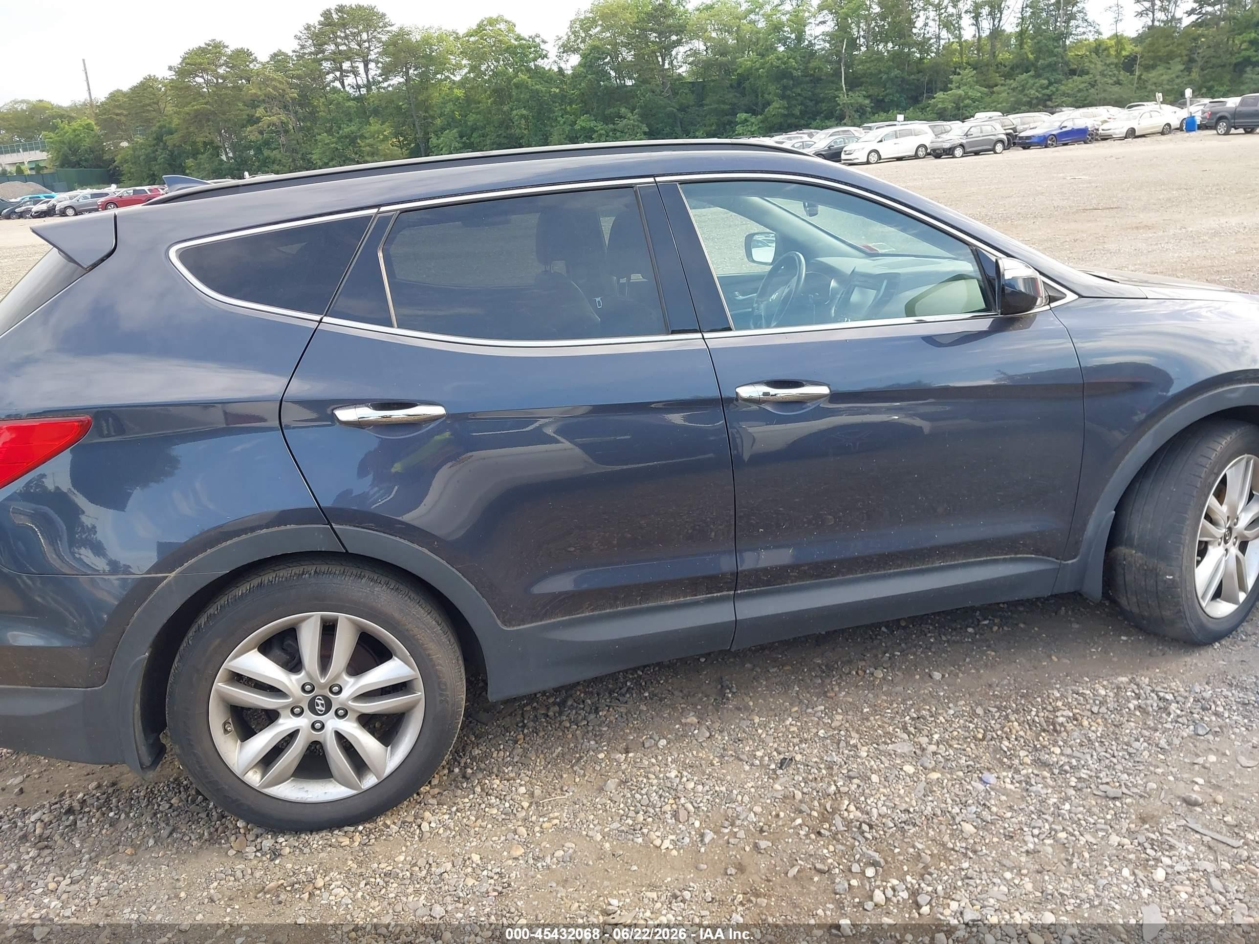 2015 Hyundai Santa Fe Sport 2.0l Turbo Black vin: 5XYZWDLA4FG264763