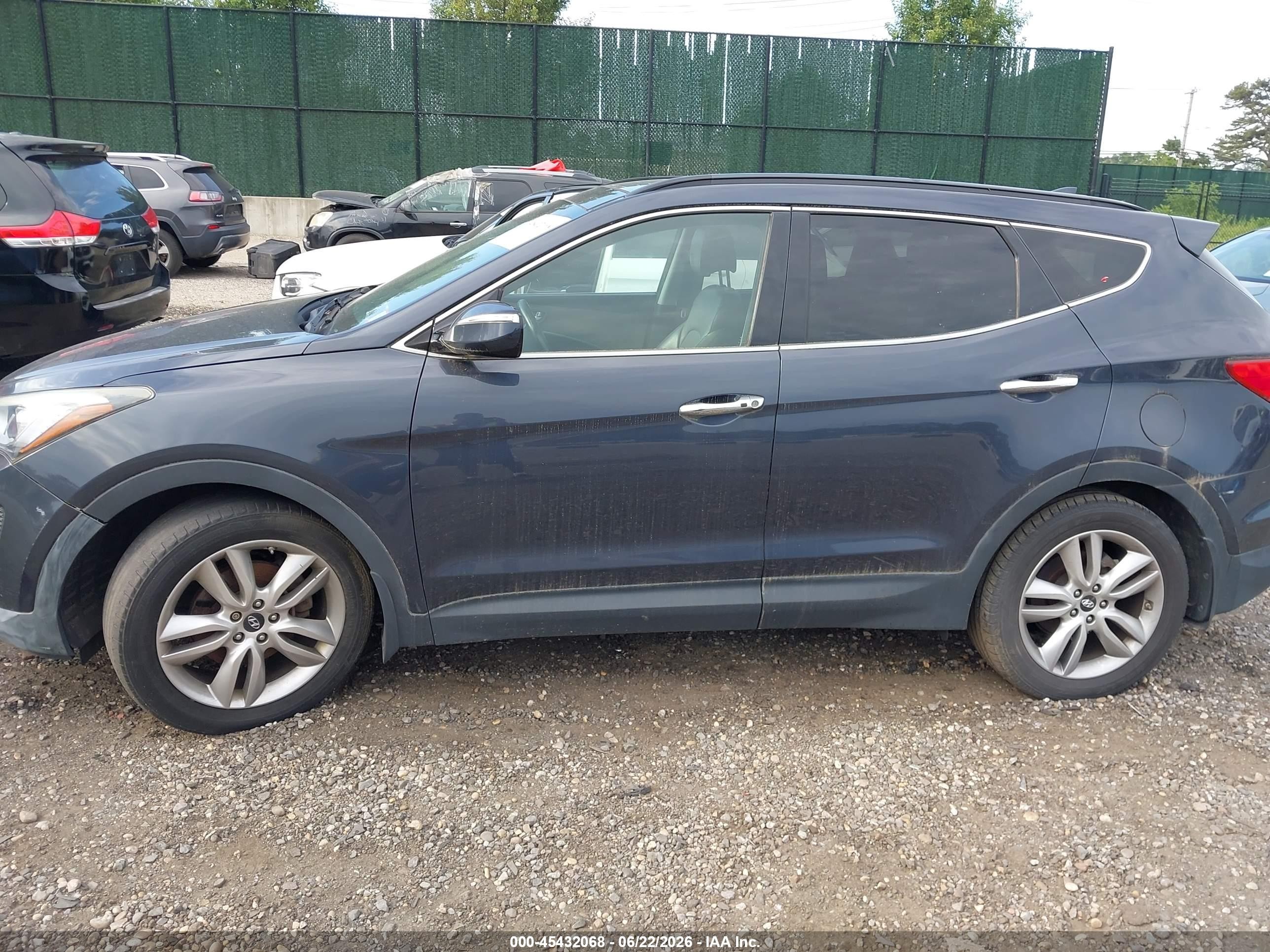 2015 Hyundai Santa Fe Sport 2.0l Turbo Black vin: 5XYZWDLA4FG264763