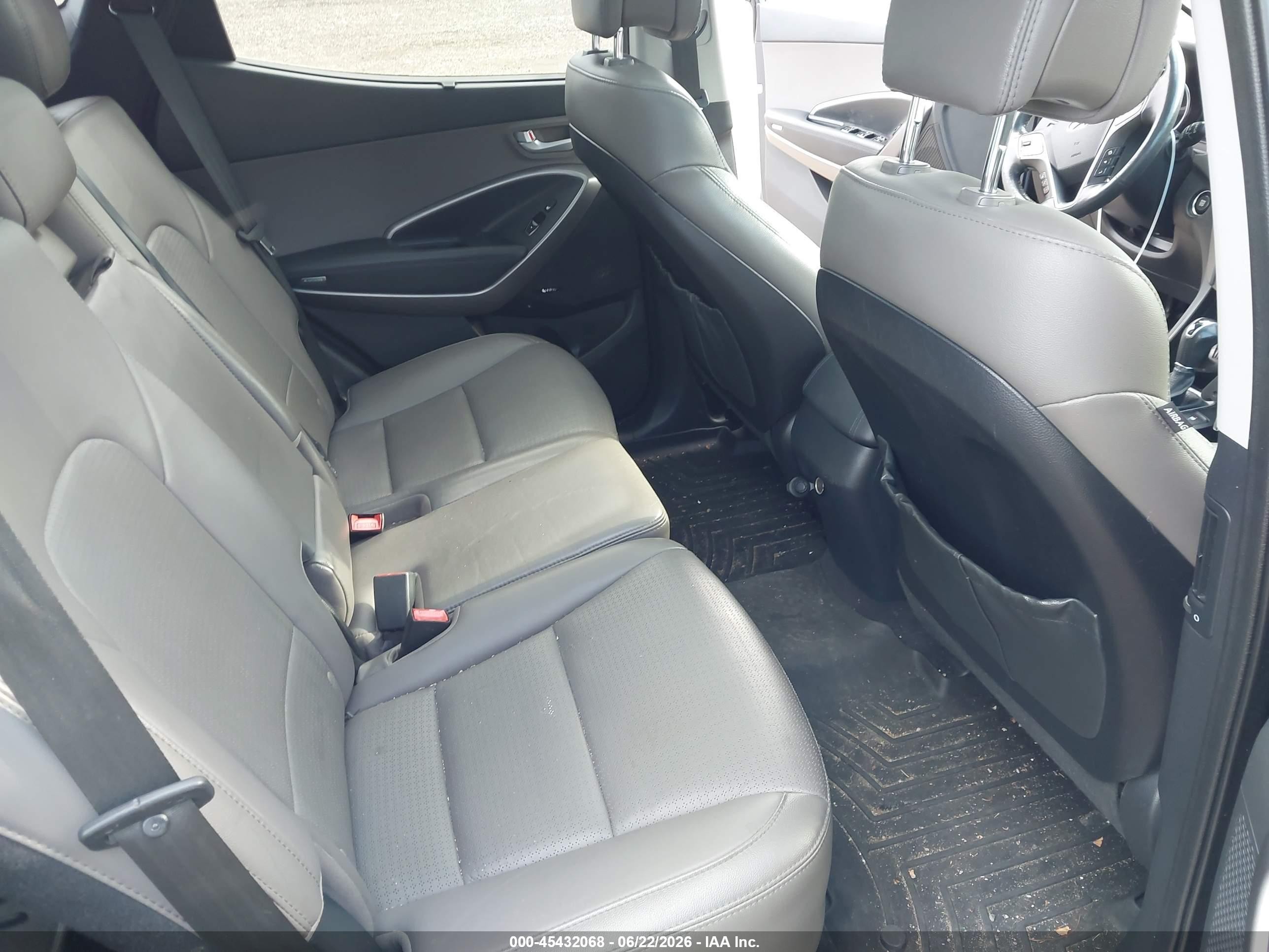 2015 Hyundai Santa Fe Sport 2.0l Turbo Black vin: 5XYZWDLA4FG264763