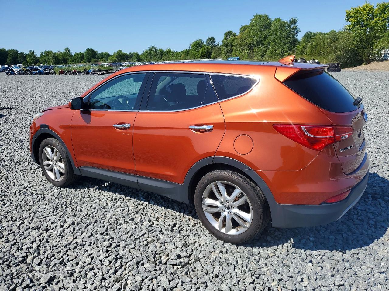 2013 Hyundai Santa Fe Sport 2.0t Orange vin: 5XYZWDLA5DG088111