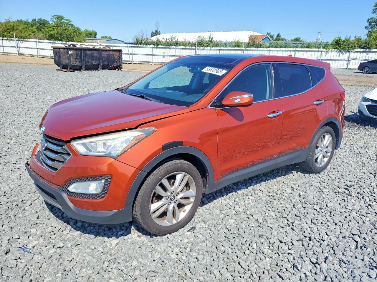 2013 Hyundai Santa Fe Sport 2.0t Orange vin: 5XYZWDLA5DG088111