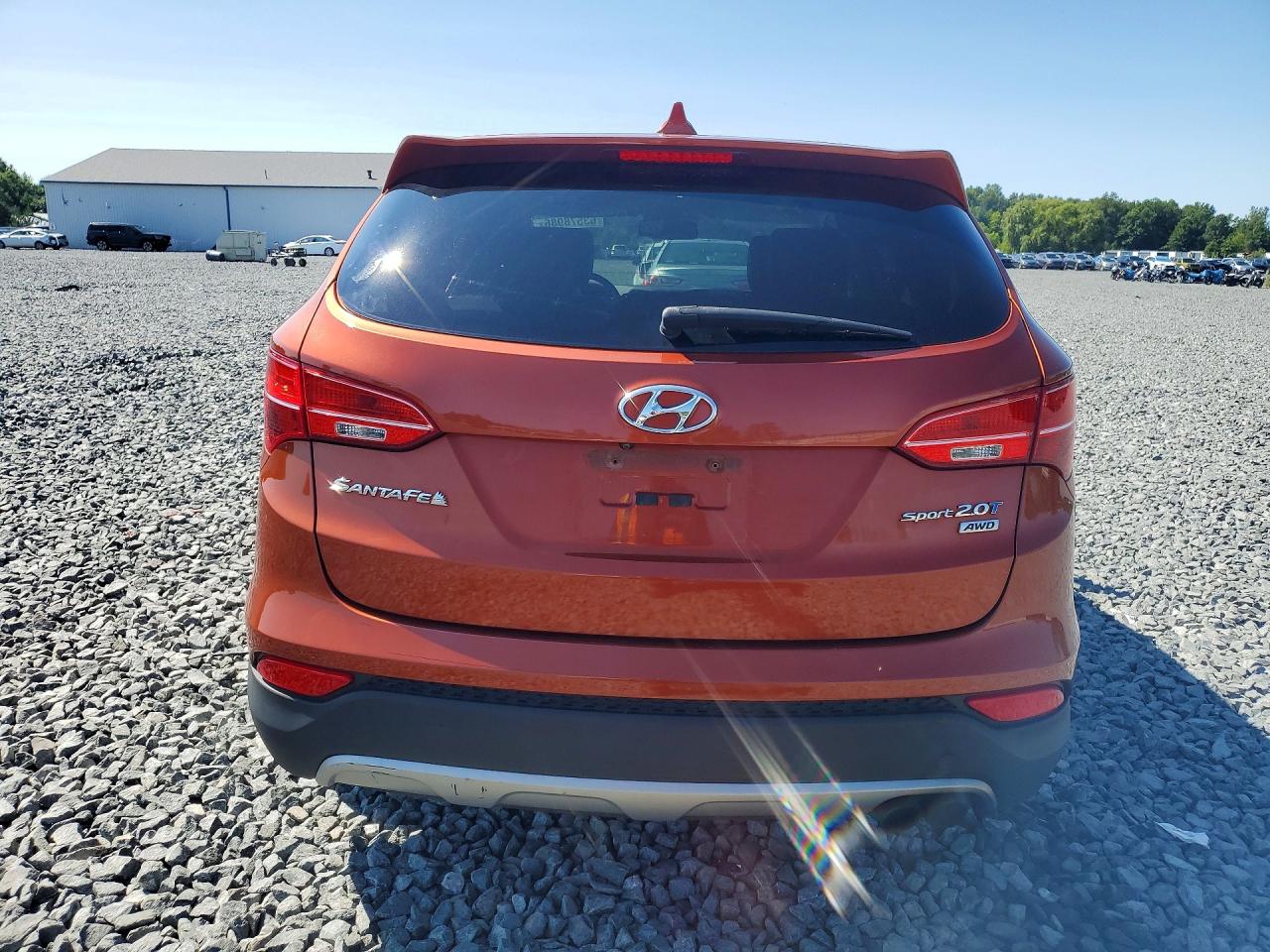 2013 Hyundai Santa Fe Sport 2.0t Orange vin: 5XYZWDLA5DG088111