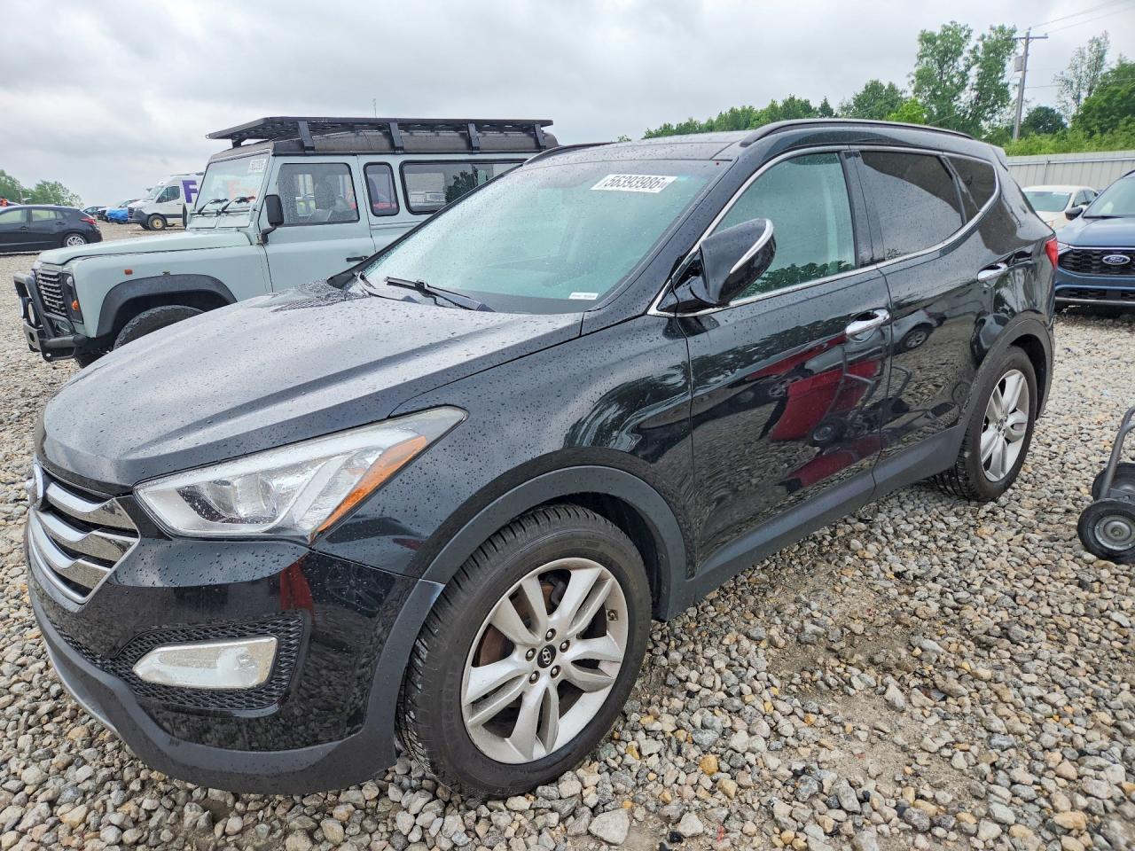 2016 Hyundai Santa Fe Sport 2.0t Black vin: 5XYZWDLA5GG306651