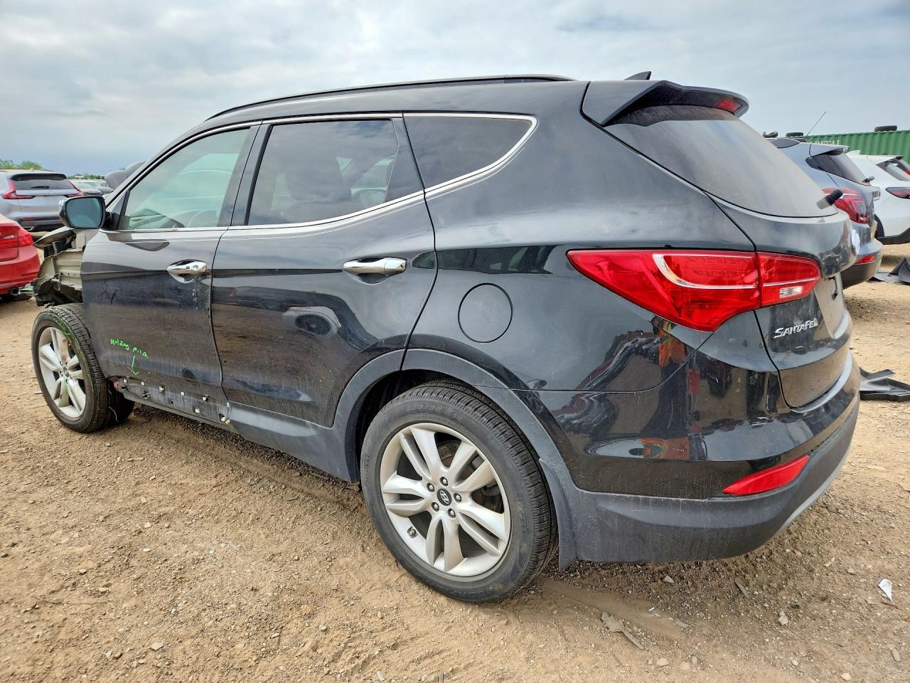 2016 Hyundai Santa Fe Sport 2.0t Black vin: 5XYZWDLA5GG309629