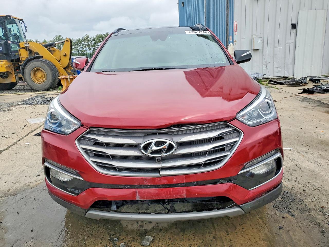 2017 Hyundai Santa Fe Sport 2.0t Ultimate Красный vin: 5XYZWDLA5HG444658