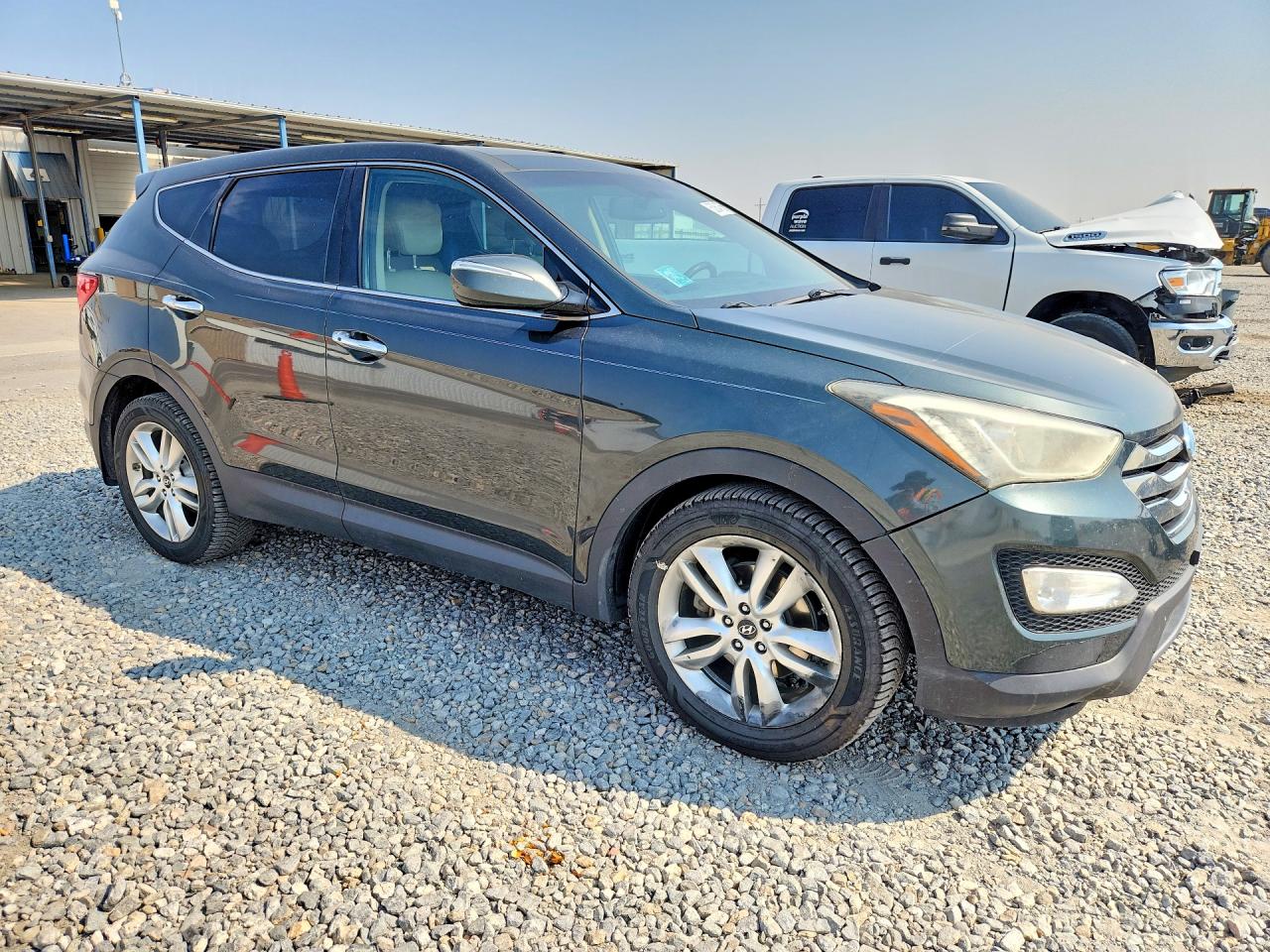 2013 Hyundai Santa Fe Sport 2.0t Green vin: 5XYZWDLA6DG015717