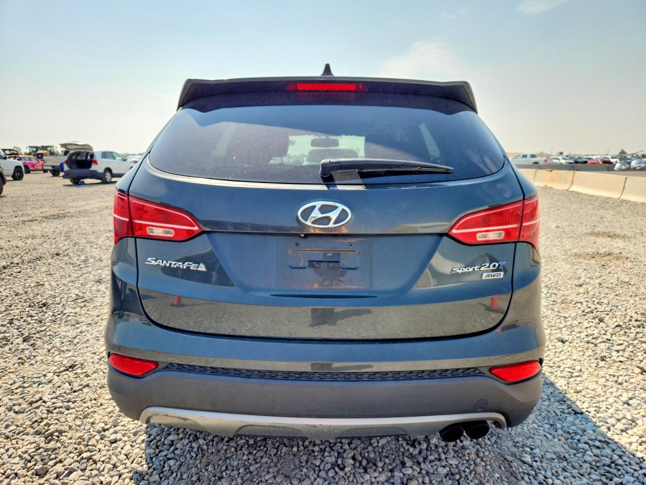 2013 Hyundai Santa Fe Sport 2.0t Green vin: 5XYZWDLA6DG015717