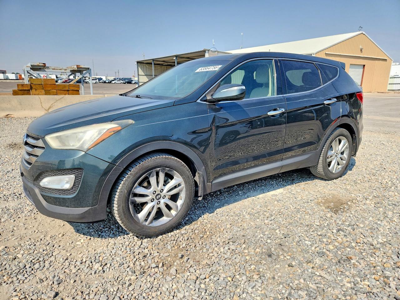 2013 Hyundai Santa Fe Sport 2.0t Green vin: 5XYZWDLA6DG015717