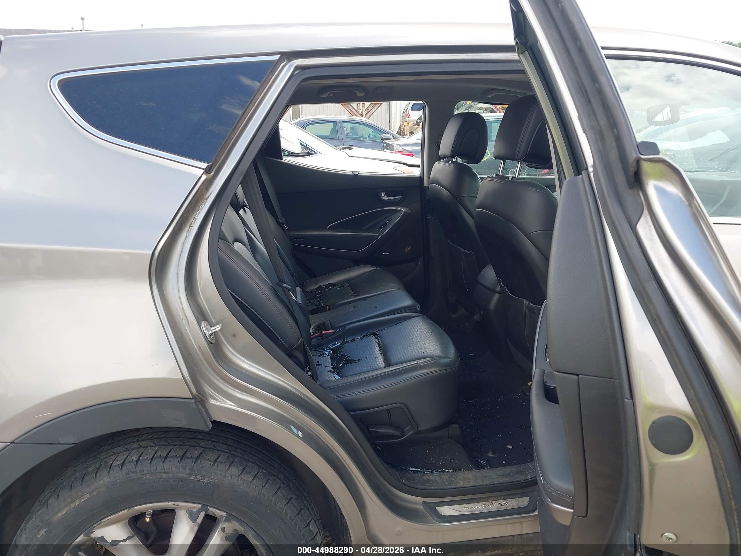 2013 Hyundai Santa Fe Sport 2.0t Серебряный vin: 5XYZWDLA6DG057885