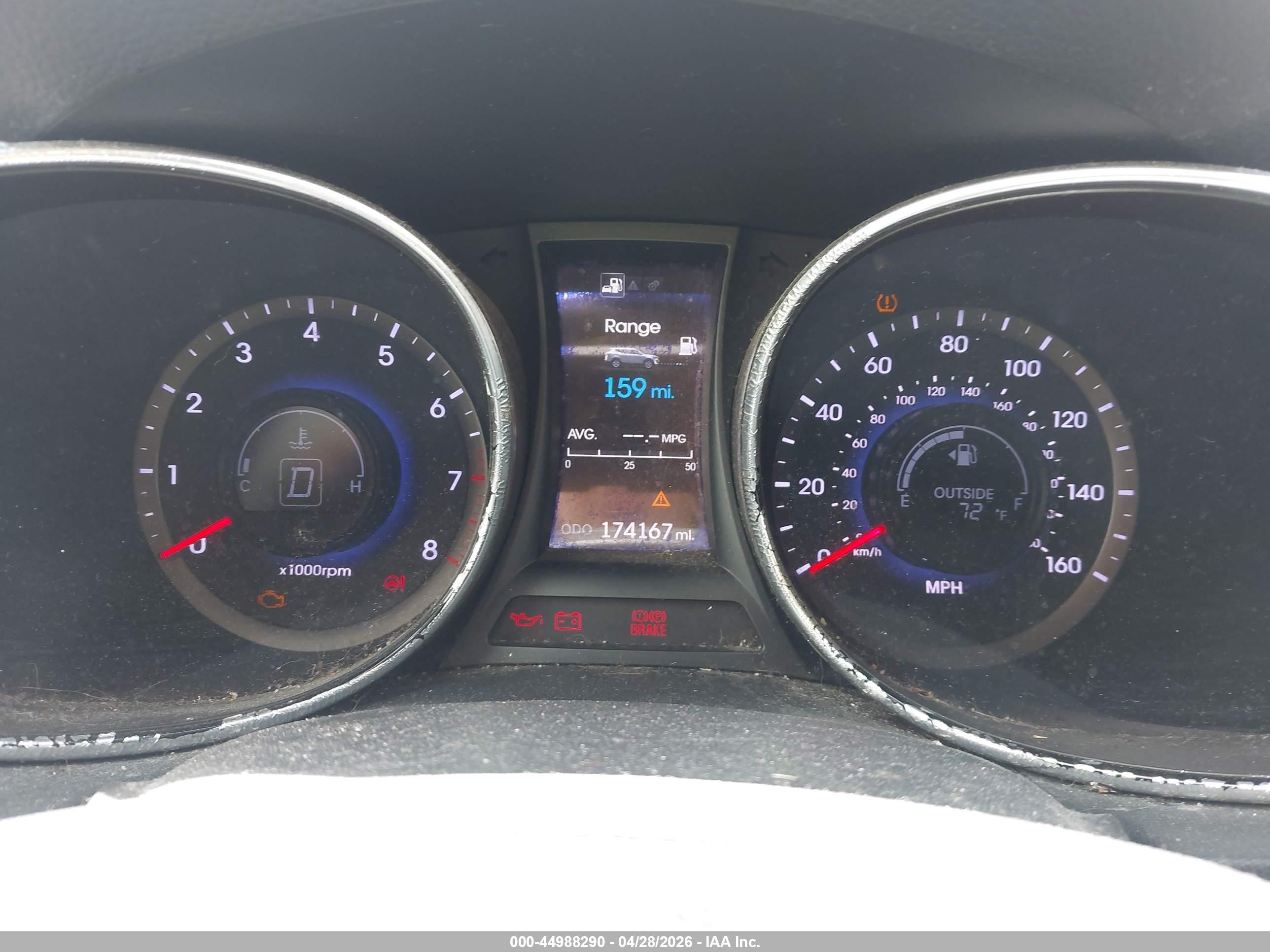 2013 Hyundai Santa Fe Sport 2.0t Серебряный vin: 5XYZWDLA6DG057885