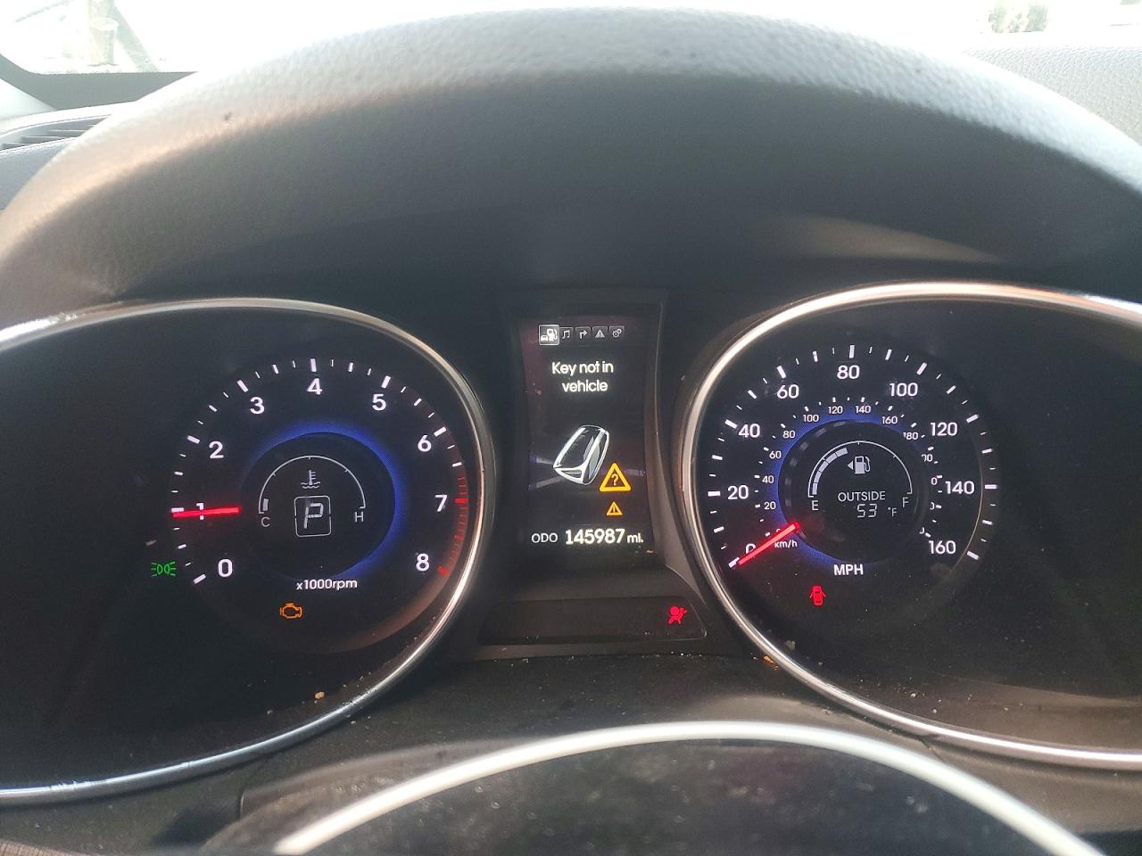 2013 Hyundai Santa Fe Sport 2.0t Charcoal vin: 5XYZWDLA6DG095732