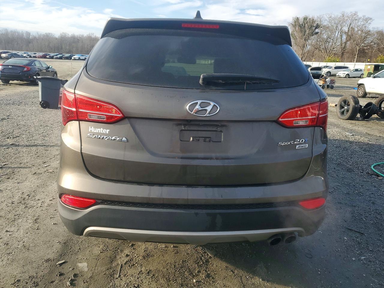 2013 Hyundai Santa Fe Sport 2.0t Charcoal vin: 5XYZWDLA6DG095732