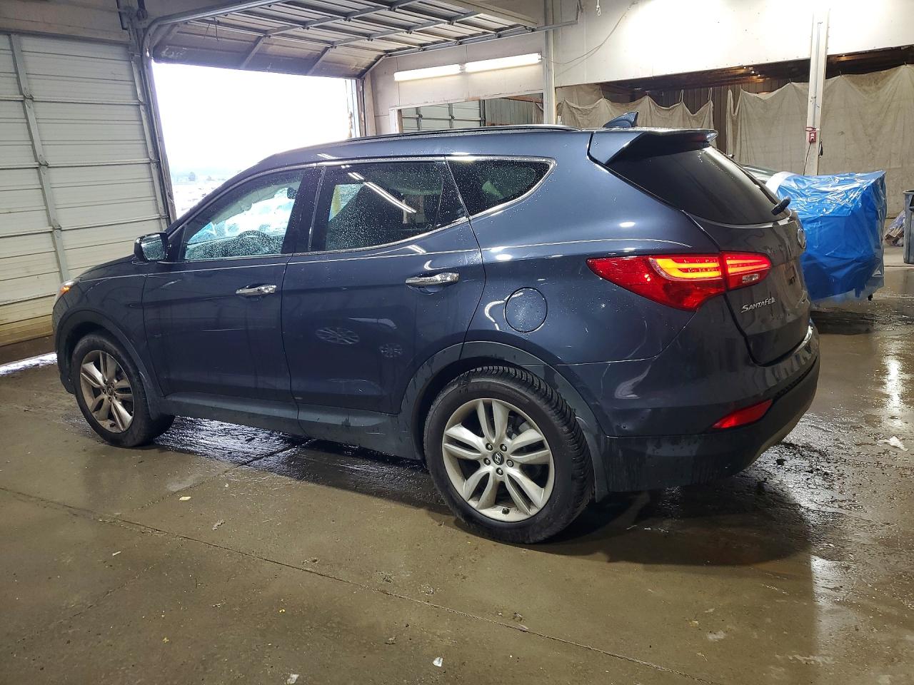 2015 Hyundai Santa Fe Sport 2.0t Blue vin: 5XYZWDLA6FG236382