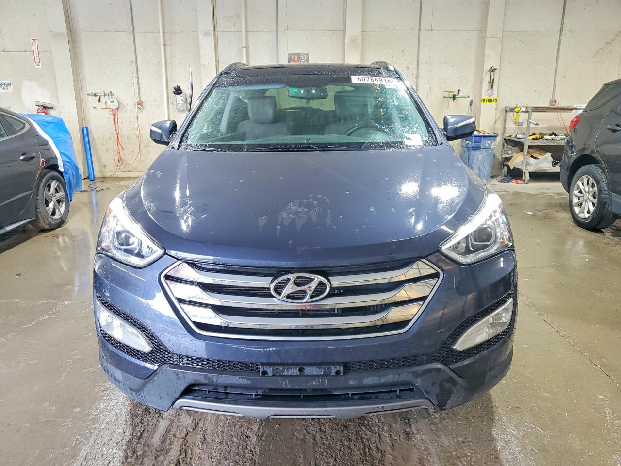 2015 Hyundai Santa Fe Sport 2.0t Blue vin: 5XYZWDLA6FG236382