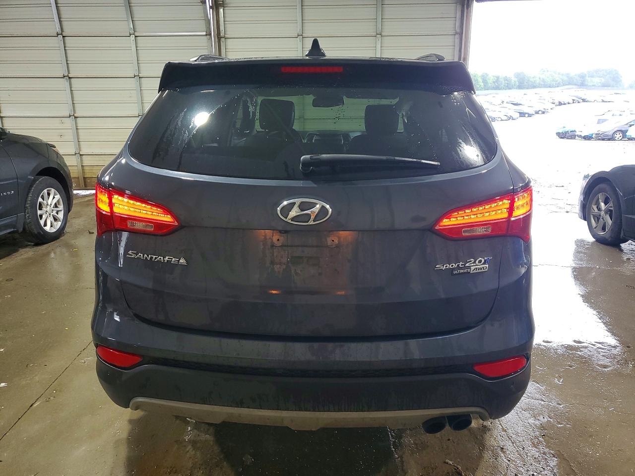 2015 Hyundai Santa Fe Sport 2.0t Blue vin: 5XYZWDLA6FG236382