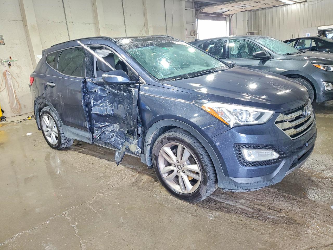 2015 Hyundai Santa Fe Sport 2.0t Blue vin: 5XYZWDLA6FG236382