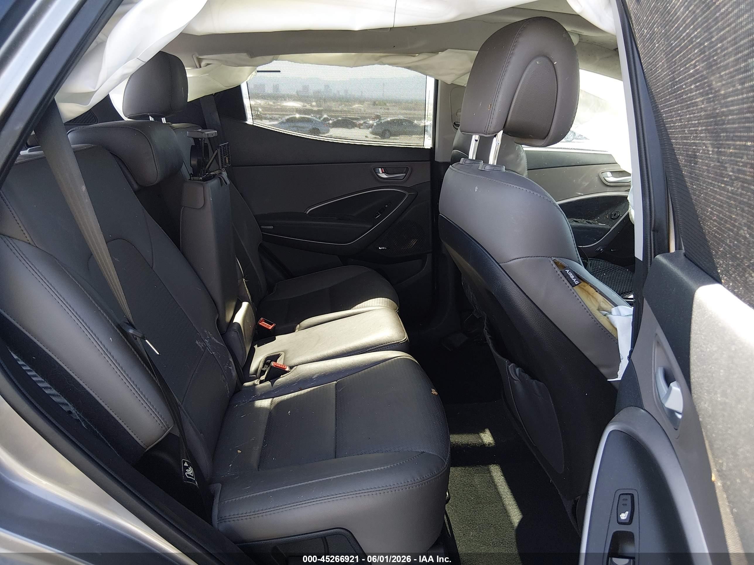 2015 Hyundai Santa Fe Sport 2.0l Turbo Silver vin: 5XYZWDLA6FG241288
