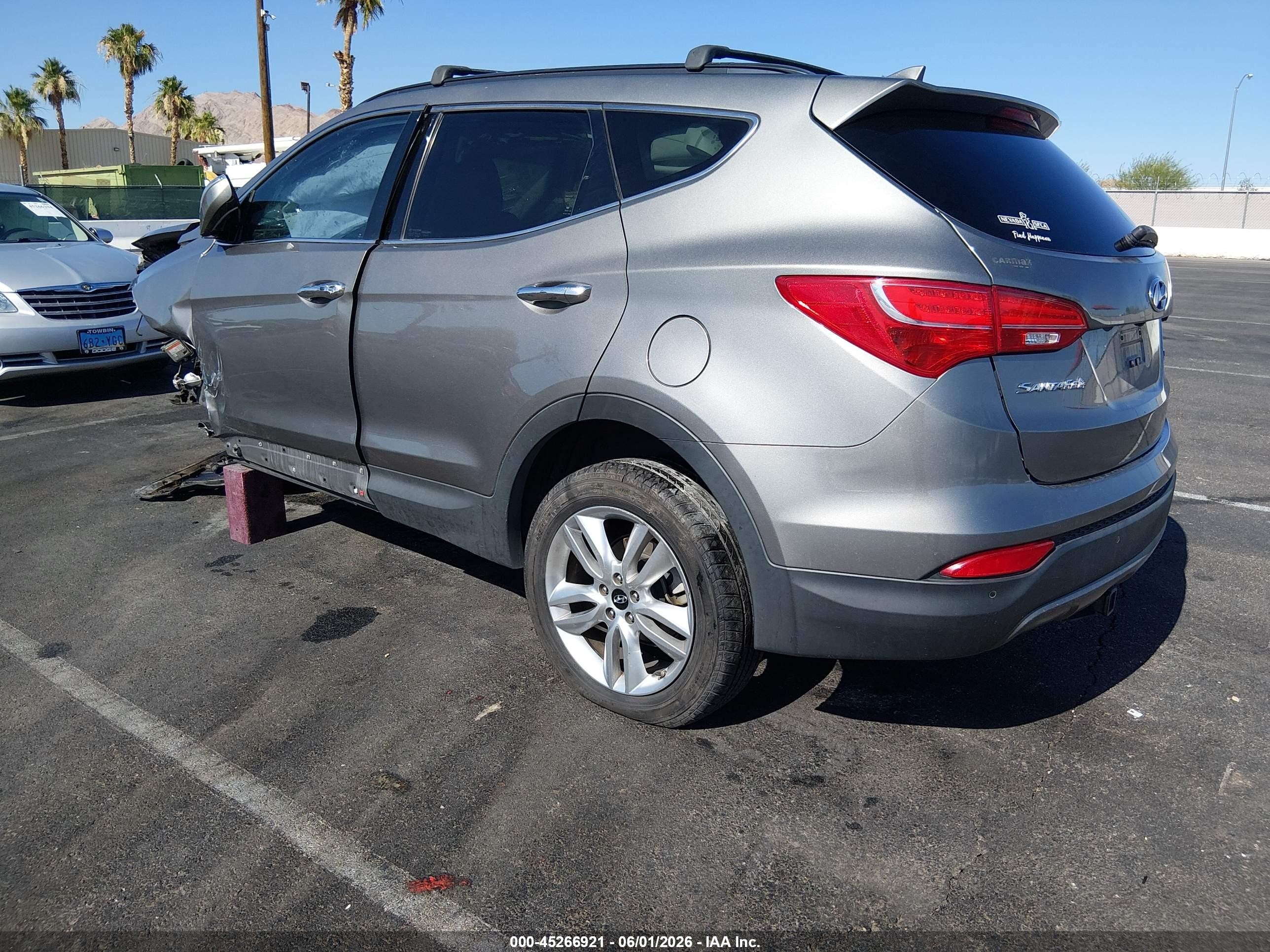 2015 Hyundai Santa Fe Sport 2.0l Turbo Silver vin: 5XYZWDLA6FG241288