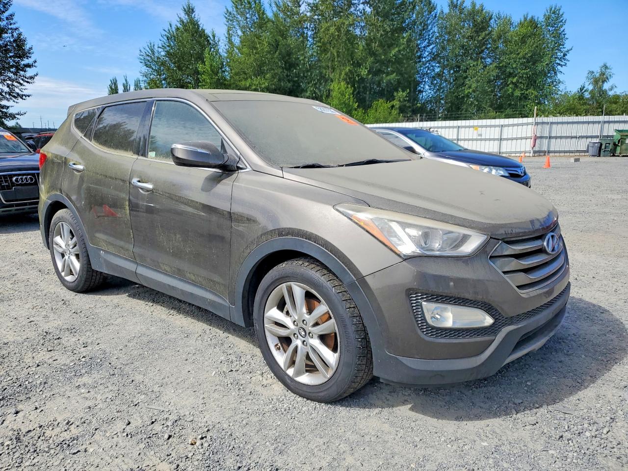 2013 Hyundai Santa Fe Sport 2.0t Brown vin: 5XYZWDLA8DG008252