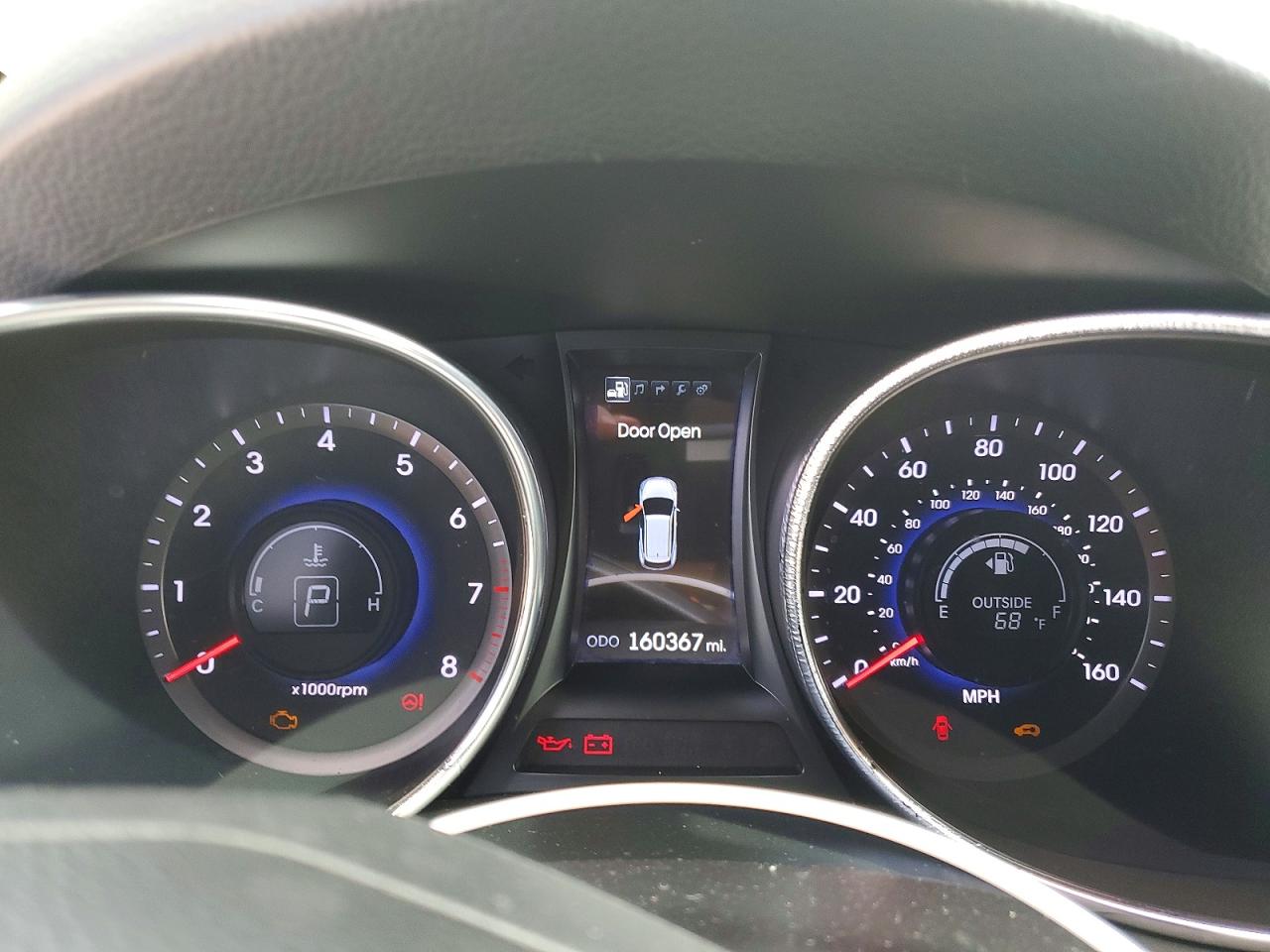 2013 Hyundai Santa Fe Sport 2.0t Brown vin: 5XYZWDLA8DG008252