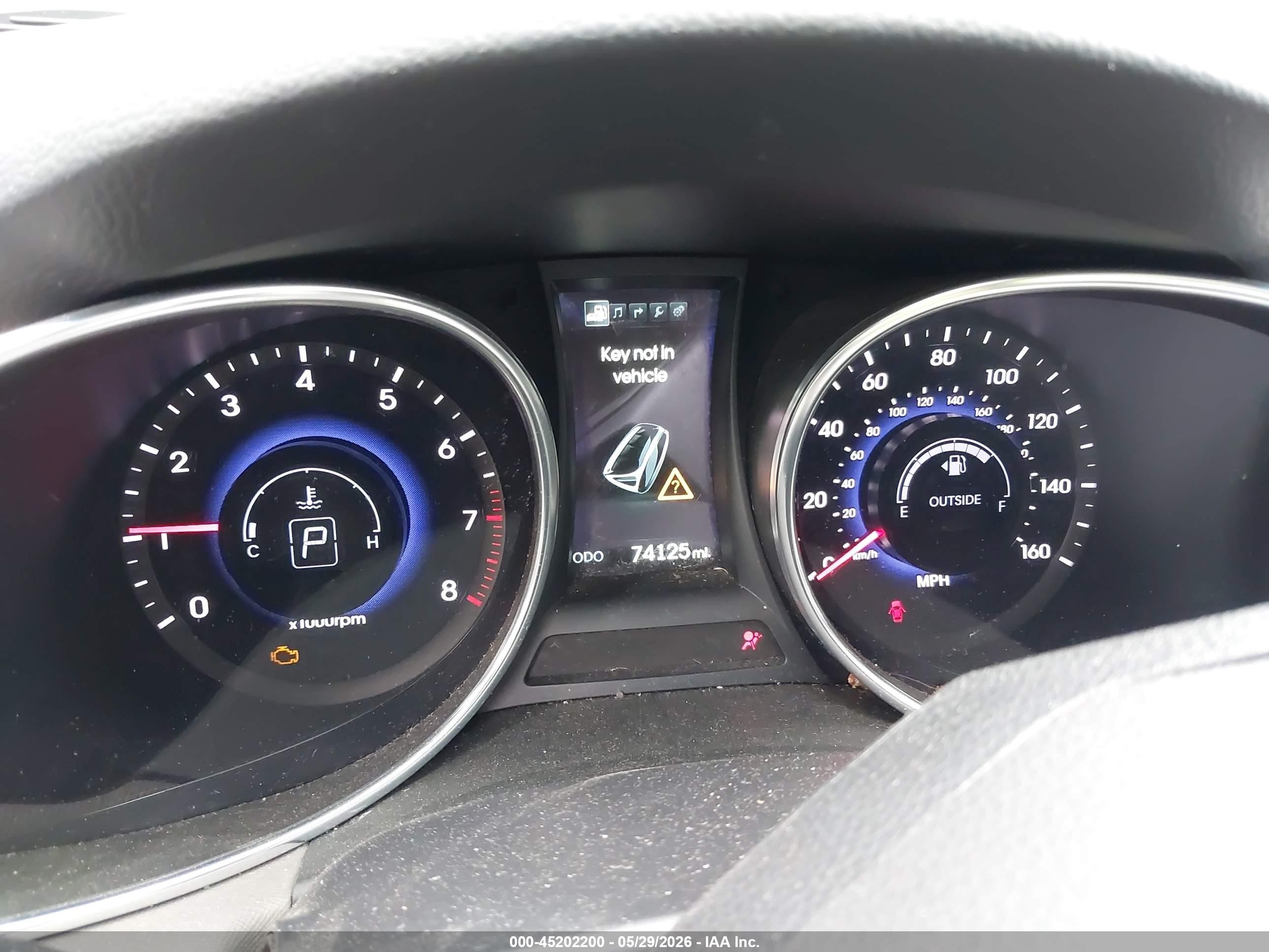 2015 Hyundai Santa Fe Sport 2.0l Turbo Gray vin: 5XYZWDLA8FG256018