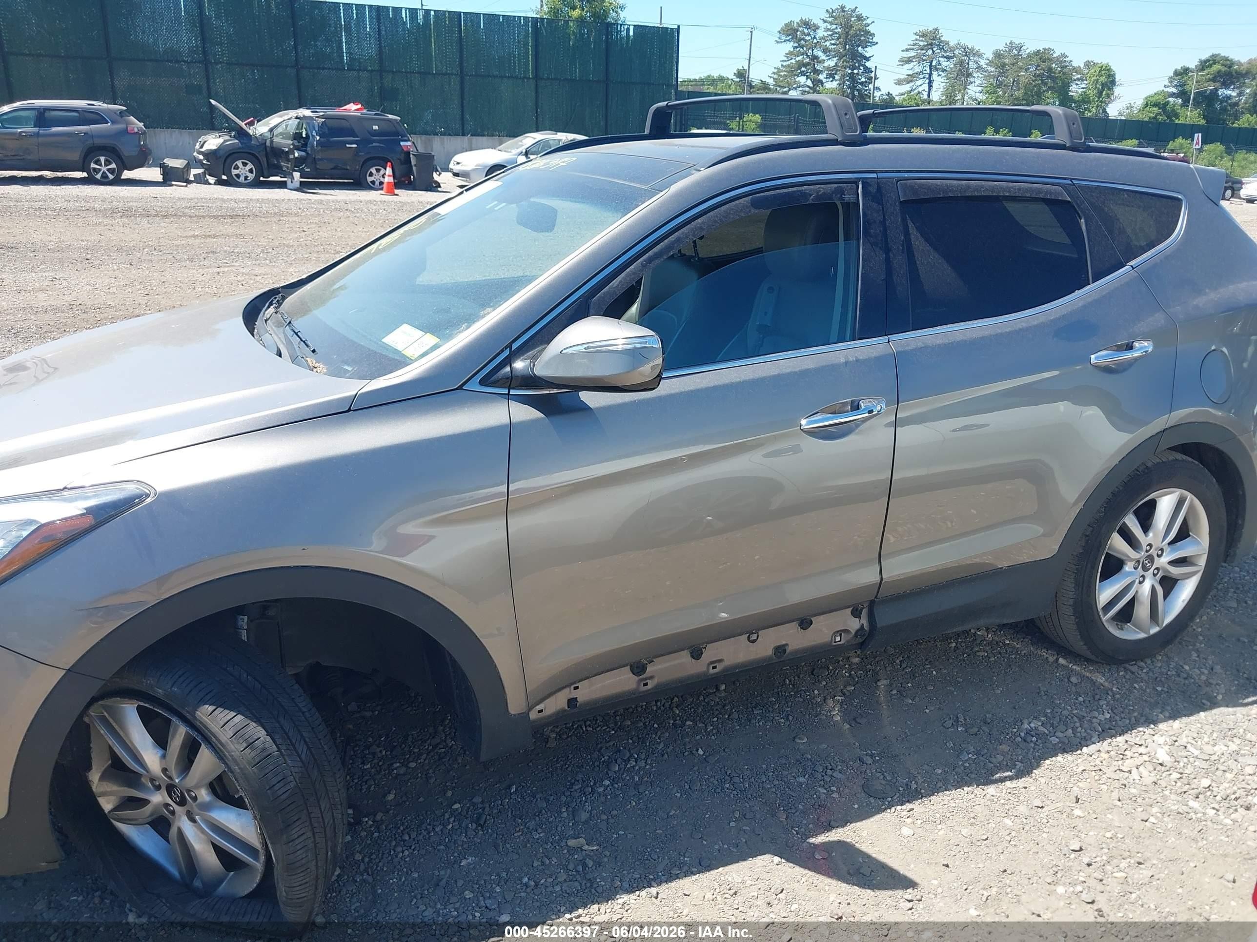 2015 Hyundai Santa Fe Sport 2.0l Turbo Gray vin: 5XYZWDLA8FG263874