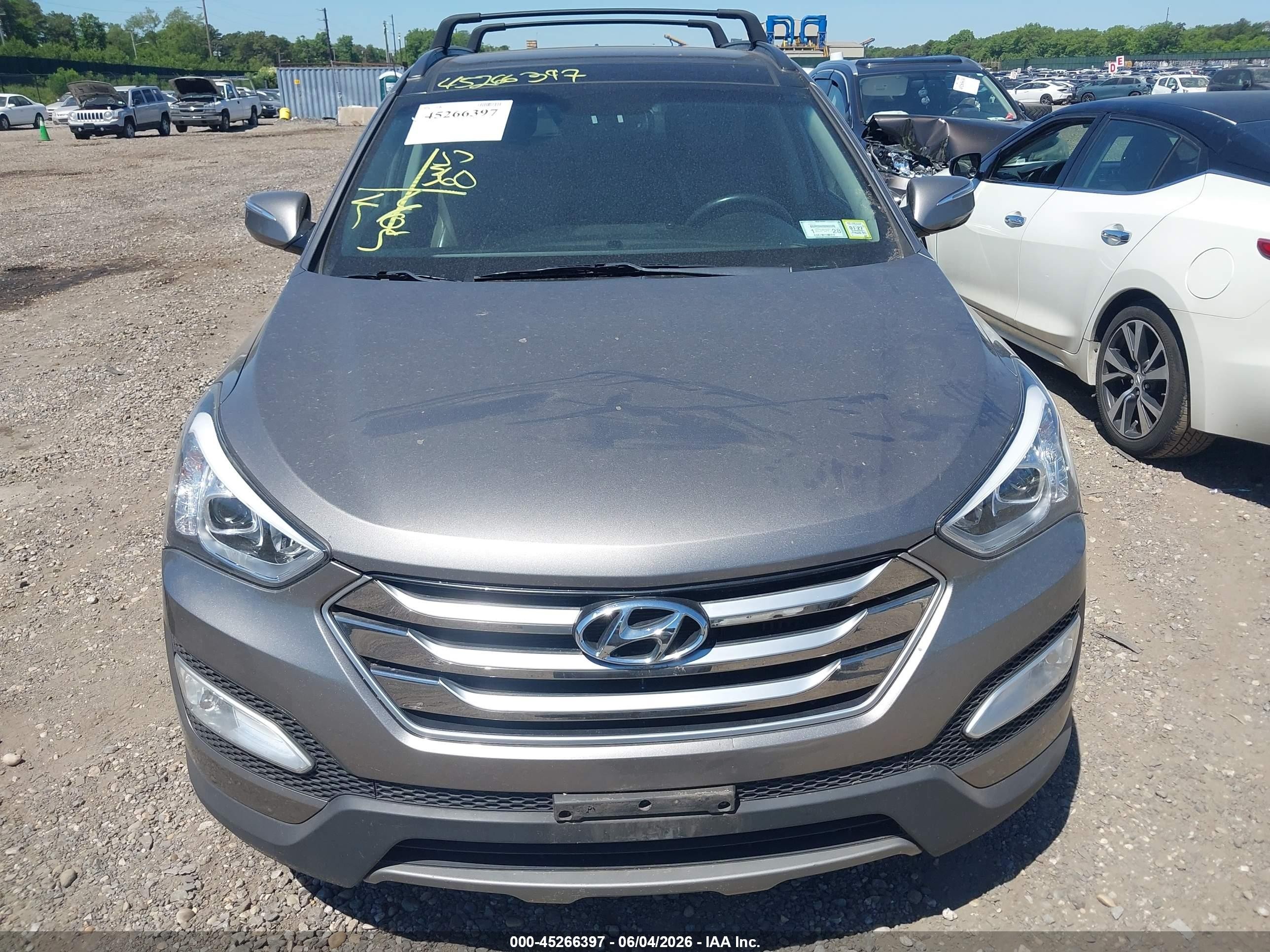 2015 Hyundai Santa Fe Sport 2.0l Turbo Gray vin: 5XYZWDLA8FG263874