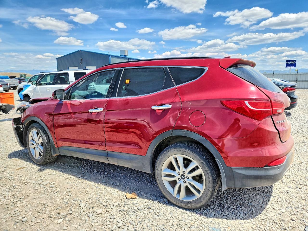2015 Hyundai Santa Fe Sport 2.0t Red vin: 5XYZWDLA8FG266550