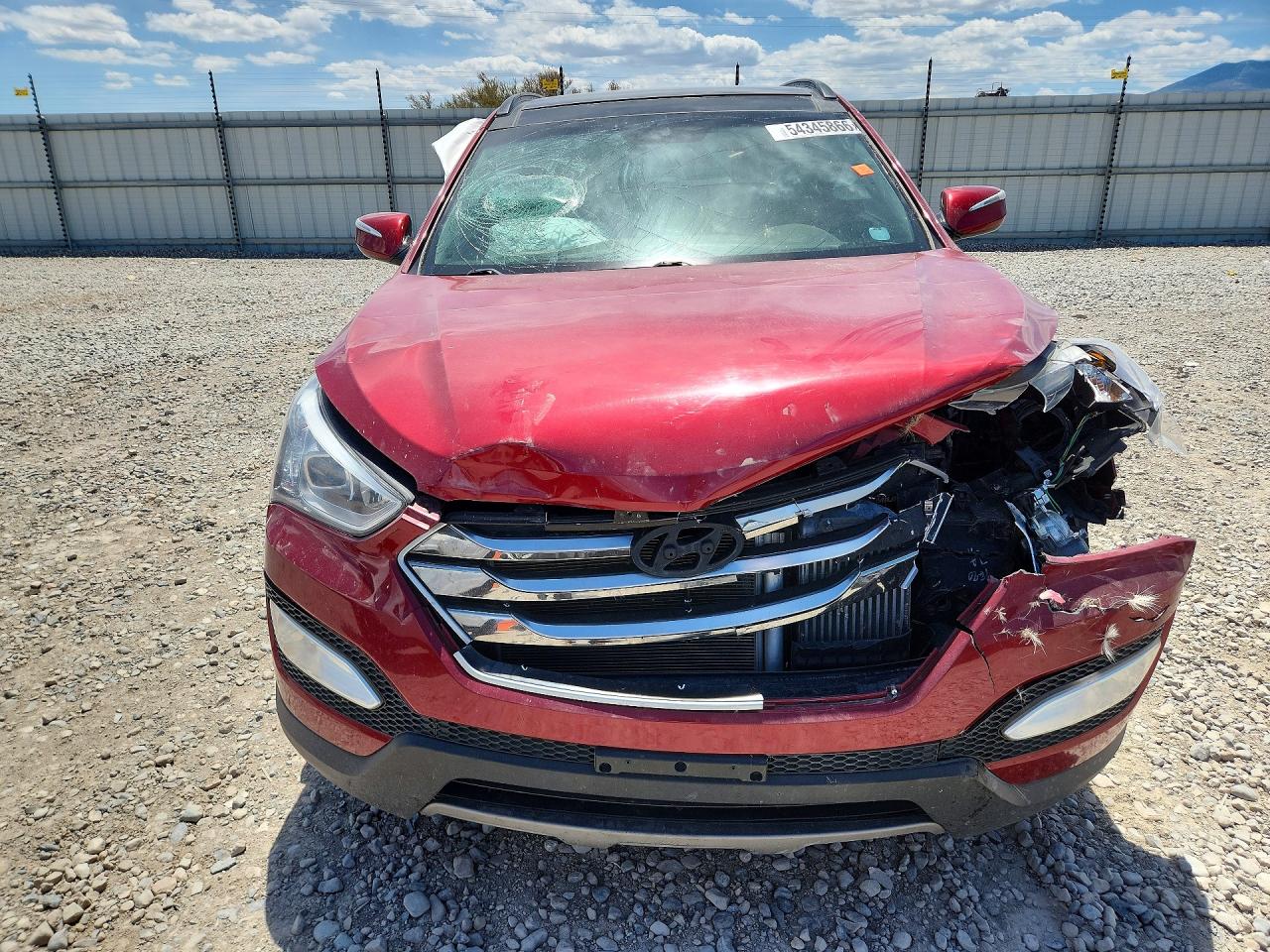 2015 Hyundai Santa Fe Sport 2.0t Red vin: 5XYZWDLA8FG266550