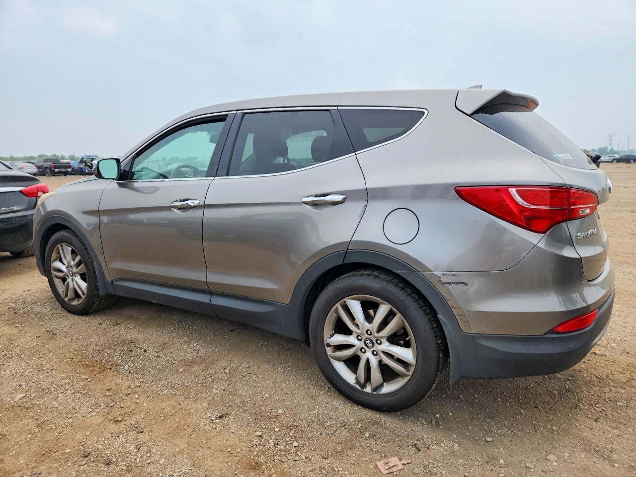 2013 Hyundai Santa Fe Sport 2.0t Gray vin: 5XYZWDLA9DG061901
