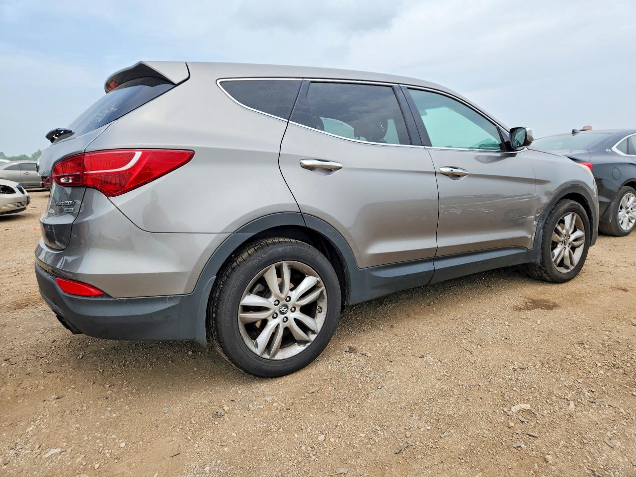 2013 Hyundai Santa Fe Sport 2.0t Gray vin: 5XYZWDLA9DG061901