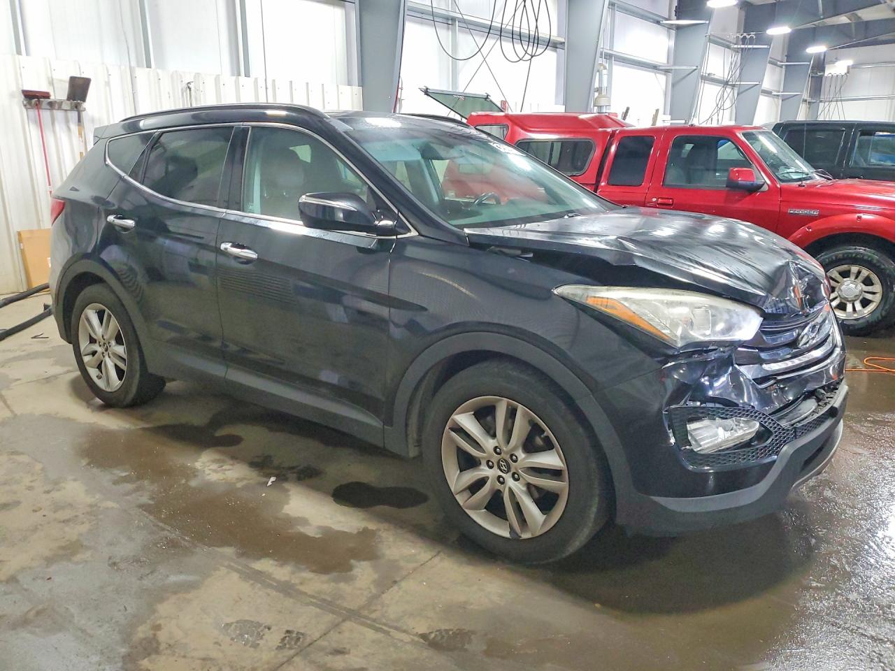 2014 Hyundai Santa Fe Sport 2.0t Black vin: 5XYZWDLA9EG164415