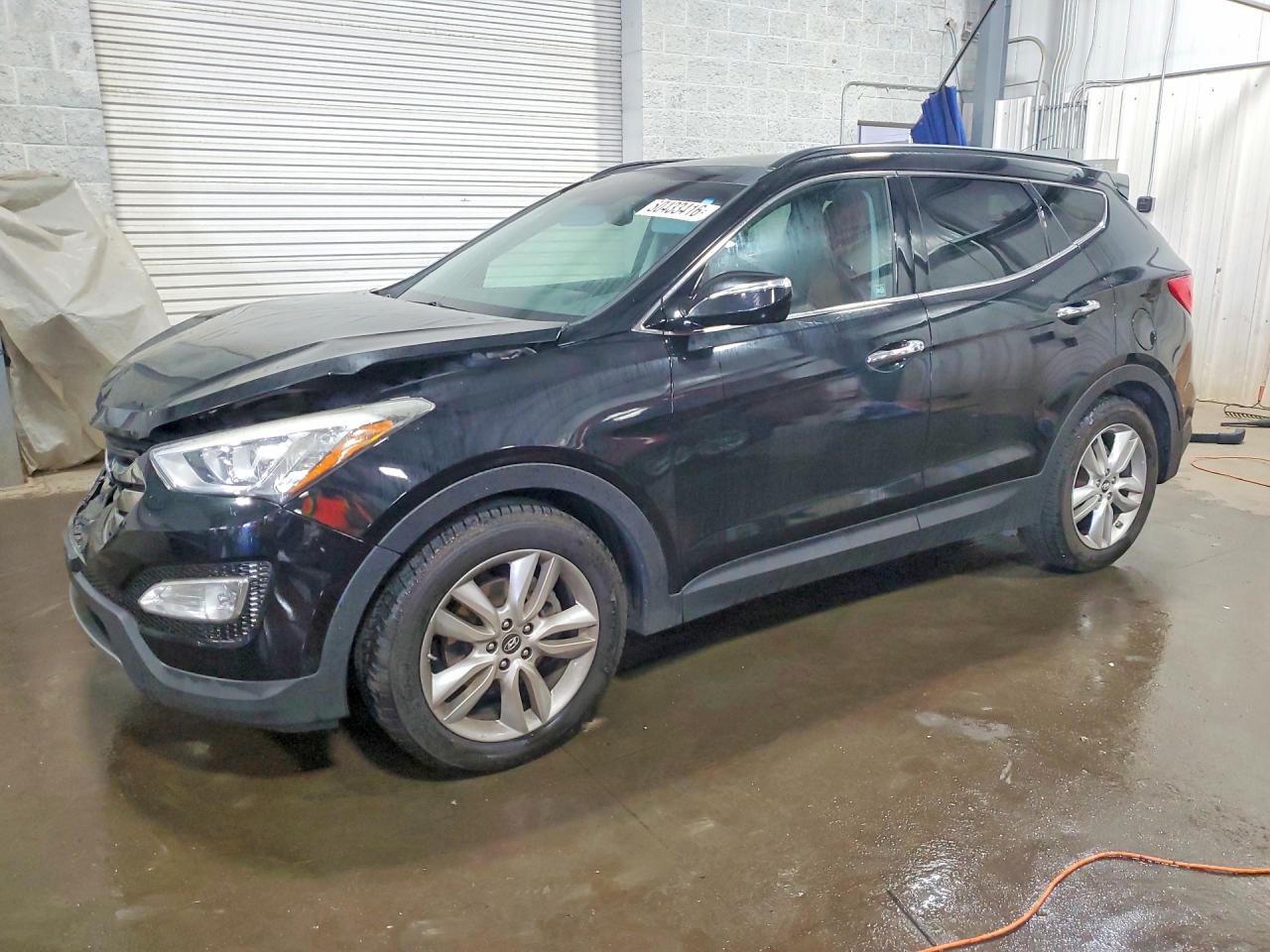 2014 Hyundai Santa Fe Sport 2.0t Black vin: 5XYZWDLA9EG164415