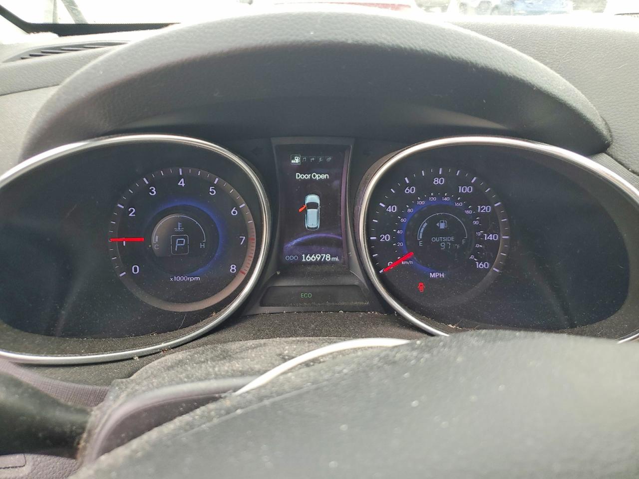 2014 Hyundai Santa Fe Sport 2.0t White vin: 5XYZWDLA9EG207912