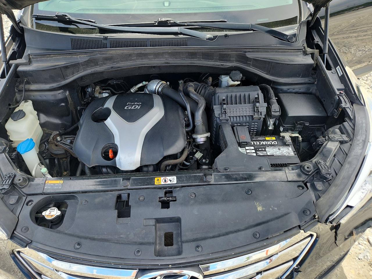 2014 Hyundai Santa Fe Sport 2.0t Серый vin: 5XYZWDLA9EG215590