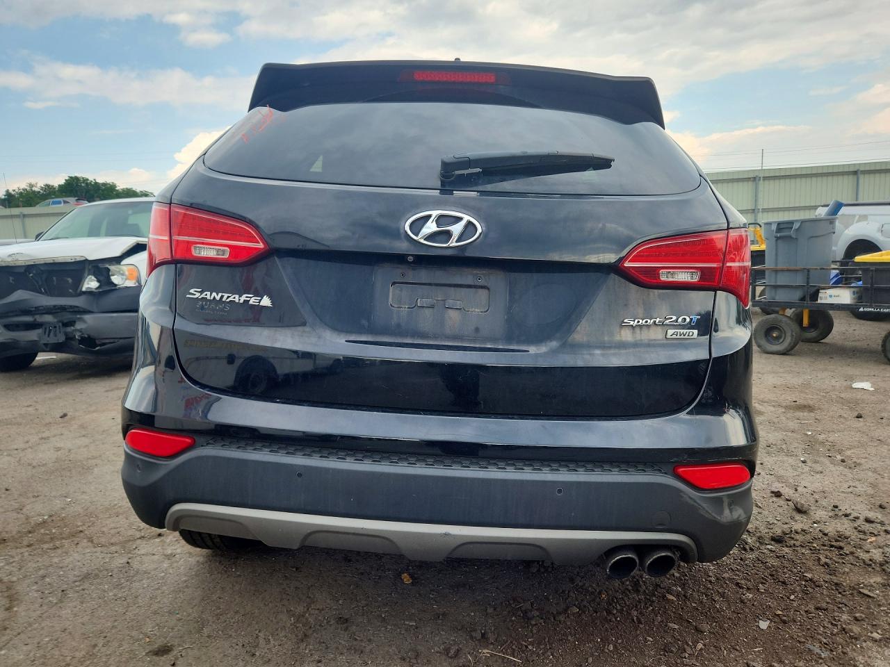 2014 Hyundai Santa Fe Sport 2.0t Black vin: 5XYZWDLA9EG225956