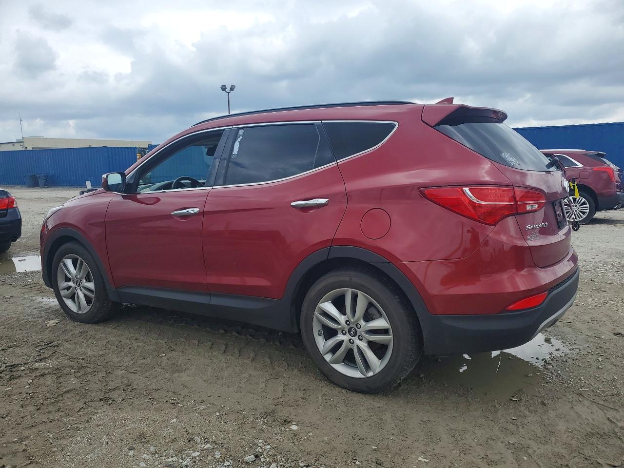 2015 Hyundai Santa Fe Sport 2.0t Red vin: 5XYZWDLA9FG259154