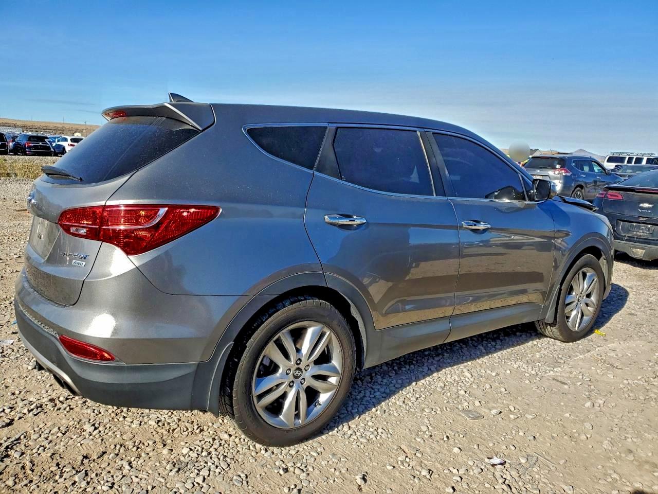 2013 Hyundai Santa Fe Sport Charcoal vin: 5XYZWDLAXDG052639