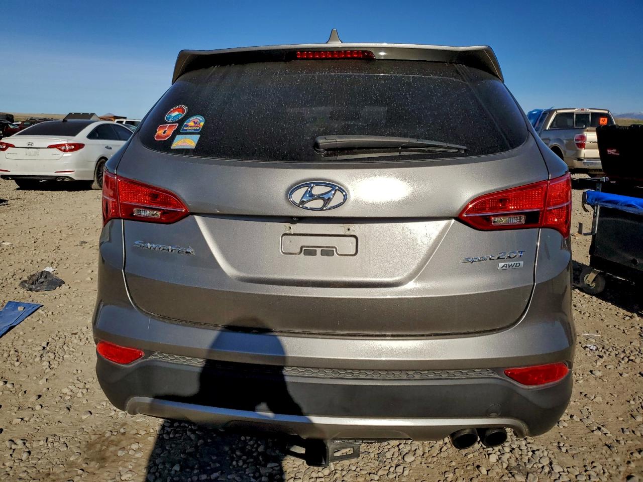 2013 Hyundai Santa Fe Sport Charcoal vin: 5XYZWDLAXDG052639